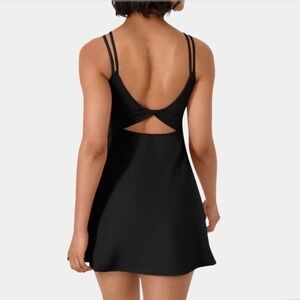 Halara Everyday Cloudful Fabric Double Straps
Backless Twisted 2-Piece Dress NWT